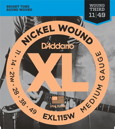 D'Addario EXL115W