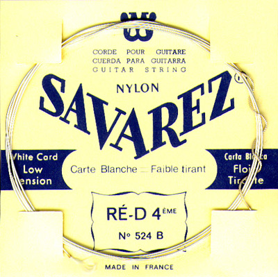 Savarez White Card 520B