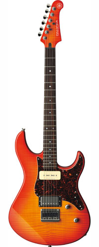 Yamaha PACIFICA611HFM Light Amber Burst